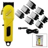 SAÇ - SAKAL KESME TRAŞ MAKİNESİ  SARI - SİYAH GÖVDE - USB ŞARJLI GÖSTERGELİ - TARAK AYAR MANDALLI PRO-TR-3000 (5047)
