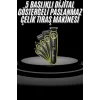 Saç Sakal Şekillendirici Tıraş Makinesi 5 Başlıklı Paslanmaz Çelik lı Unısex