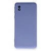 Samsung Galaxy A01 Core Kılıf Nano İçi Kadife Silikon - Lila