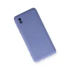Samsung Galaxy A01 Core Kılıf Nano İçi Kadife Silikon - Lila