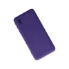 Samsung Galaxy A01 Core Kılıf Nano İçi Kadife Silikon - Mor