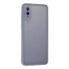 Samsung Galaxy A02 Kılıf Montreal Silikon Kapak - Gri
