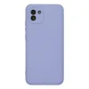 Samsung Galaxy A03 Kılıf Nano İçi Kadife Silikon - Lila