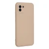Samsung Galaxy A03 Kılıf Nano İçi Kadife Silikon - Pudra