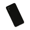 Samsung Galaxy A03s Kılıf Nano İçi Kadife Silikon - Siyah
