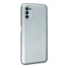 Samsung Galaxy A03s Kılıf Nano İçi Kadife Silikon - Sky Blue