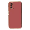 Samsung Galaxy A03s Kılıf Volet Silikon - Kırmızı