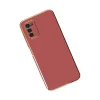 Samsung Galaxy A03s Kılıf Volet Silikon - Kırmızı