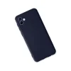 Samsung Galaxy A04 Kılıf First Silikon - Lacivert