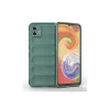 Samsung Galaxy A04e Kılıf Optimum Silikon - Koyu Yeşil