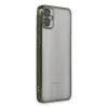Samsung Galaxy A05 Kılıf Razer Lensli Silikon - Yeşil