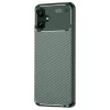 Samsung Galaxy A06 Kılıf Auto Focus Karbon Kapak - Koyu Yeşil
