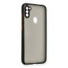Samsung Galaxy A11 Kılıf Montreal Silikon Kapak - Siyah
