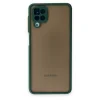 Samsung Galaxy A12 Kılıf Montreal Silikon Kapak - Yeşil