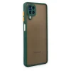 Samsung Galaxy A12 Kılıf Montreal Silikon Kapak - Yeşil