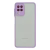 Samsung Galaxy A22 Kılıf Montreal Silikon Kapak - Mor