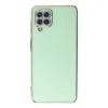 Samsung Galaxy A22 Kılıf Volet Silikon - Açık Yeşil