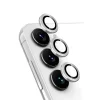 Samsung Galaxy A25 5g Valdez Metal Kamera Lens - Gümüş