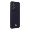 Samsung Galaxy A33 5g Kılıf Kelvin Kartvizitli Silikon - Derin Mor