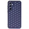 Samsung Galaxy A35 5g Kılıf Petek Silikon Kapak - Lacivert