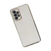 Samsung Galaxy A52 Kılıf Volet Silikon - Beyaz