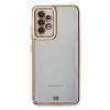 Samsung Galaxy A53 5g Kılıf Liva Lens Silikon - Beyaz