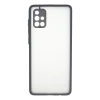Samsung Galaxy A71 Kılıf Montreal Silikon Kapak - Gri