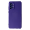 Samsung Galaxy A72 Kılıf Nano İçi Kadife Silikon - Mor