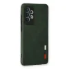 Samsung Galaxy A73 5g Kılıf Loop Deri Silikon - Yeşil