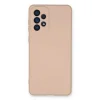Samsung Galaxy A73 5g Kılıf Nano İçi Kadife Silikon - Pudra