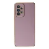 Samsung Galaxy A73 5g Kılıf Volet Silikon - Mor