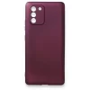 Samsung Galaxy A91 / S10 Lite Kılıf First Silikon - Mürdüm