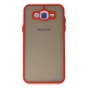 Samsung Galaxy J7 Kılıf Montreal Silikon Kapak - Kırmızı