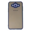 Samsung Galaxy J7 Kılıf Montreal Silikon Kapak - Lacivert