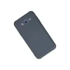 Samsung Galaxy J7 Kılıf Nano İçi Kadife Silikon - Gri