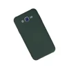 Samsung Galaxy J7 Kılıf Nano İçi Kadife Silikon - Koyu Yeşil