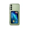 Samsung Galaxy M15 Kılıf Kart Şeffaf Silikon - Şeffaf