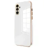 Samsung Galaxy M15 Kılıf Volet Silikon - Beyaz