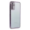 Samsung Galaxy M23 Kılıf Razer Lensli Silikon - Mor