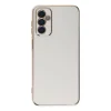 Samsung Galaxy M23 Kılıf Volet Silikon - Beyaz