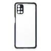 Samsung Galaxy M51 Kılıf Miami Şeffaf Silikon - Lacivert