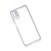 Samsung Galaxy M51 Kılıf Miami Şeffaf Silikon - Lila