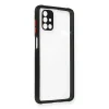 Samsung Galaxy M51 Kılıf Miami Şeffaf Silikon - Siyah