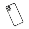 Samsung Galaxy M51 Kılıf Miami Şeffaf Silikon - Siyah