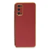 Samsung Galaxy S20 Kılıf Volet Silikon - Kırmızı