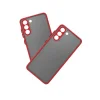 Samsung Galaxy S21 Fe Kılıf Montreal Silikon Kapak - Kırmızı
