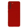 Samsung Galaxy S21 Kılıf Nano İçi Kadife Silikon - Kırmızı