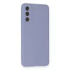 Samsung Galaxy S21 Kılıf Nano İçi Kadife Silikon - Lila