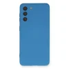 Samsung Galaxy S21 Kılıf Nano İçi Kadife Silikon - Mavi