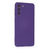 Samsung Galaxy S21 Kılıf Nano İçi Kadife Silikon - Mor